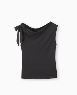 Pimkie Toute La Collection|T-Shirt Et Top^Top Asymétrique Avec Nœud épaule -