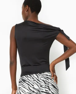 Pimkie Toute La Collection|T-Shirt Et Top^Top Asymétrique Avec Nœud épaule -