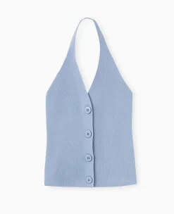 Pimkie Pull Et Gilet|T-Shirt Et Top^Top Boutonné Dos-nu -