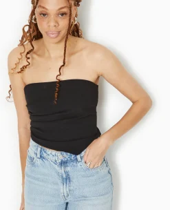 Pimkie Toute La Collection|T-Shirt Et Top^Top Bustier Asymétrique Avec Pinces -