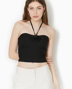 Pimkie T-Shirt Et Top^Top Bustier Avec Fleur -