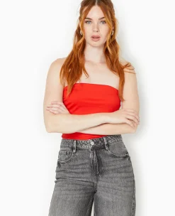Pimkie T-Shirt Et Top^Top Bustier Avec Revers -