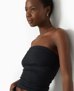 Pimkie Toute La Collection|T-Shirt Et Top^Top Bustier Avec Revers -