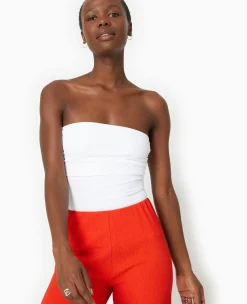Pimkie Toute La Collection|T-Shirt Et Top^Top Bustier Avec Revers -