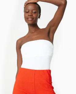 Pimkie Toute La Collection|T-Shirt Et Top^Top Bustier Avec Revers -