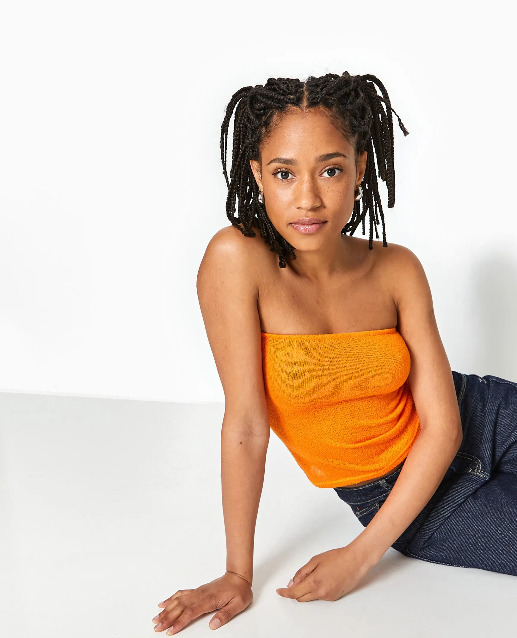 Pimkie Toute La Collection|T-Shirt Et Top^Top Bustier Bandeau En Maille -