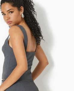 Pimkie Chemise Et Blouse|T-Shirt Et Top^Top City Façon Corset -