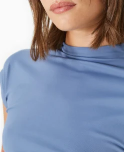 Pimkie T-Shirt Et Top^Top Col Montant Avec Fronces Côtés -