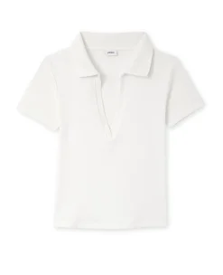 Pimkie Toute La Collection|T-Shirt Et Top^Top Col Polo En Maille Côtelée -