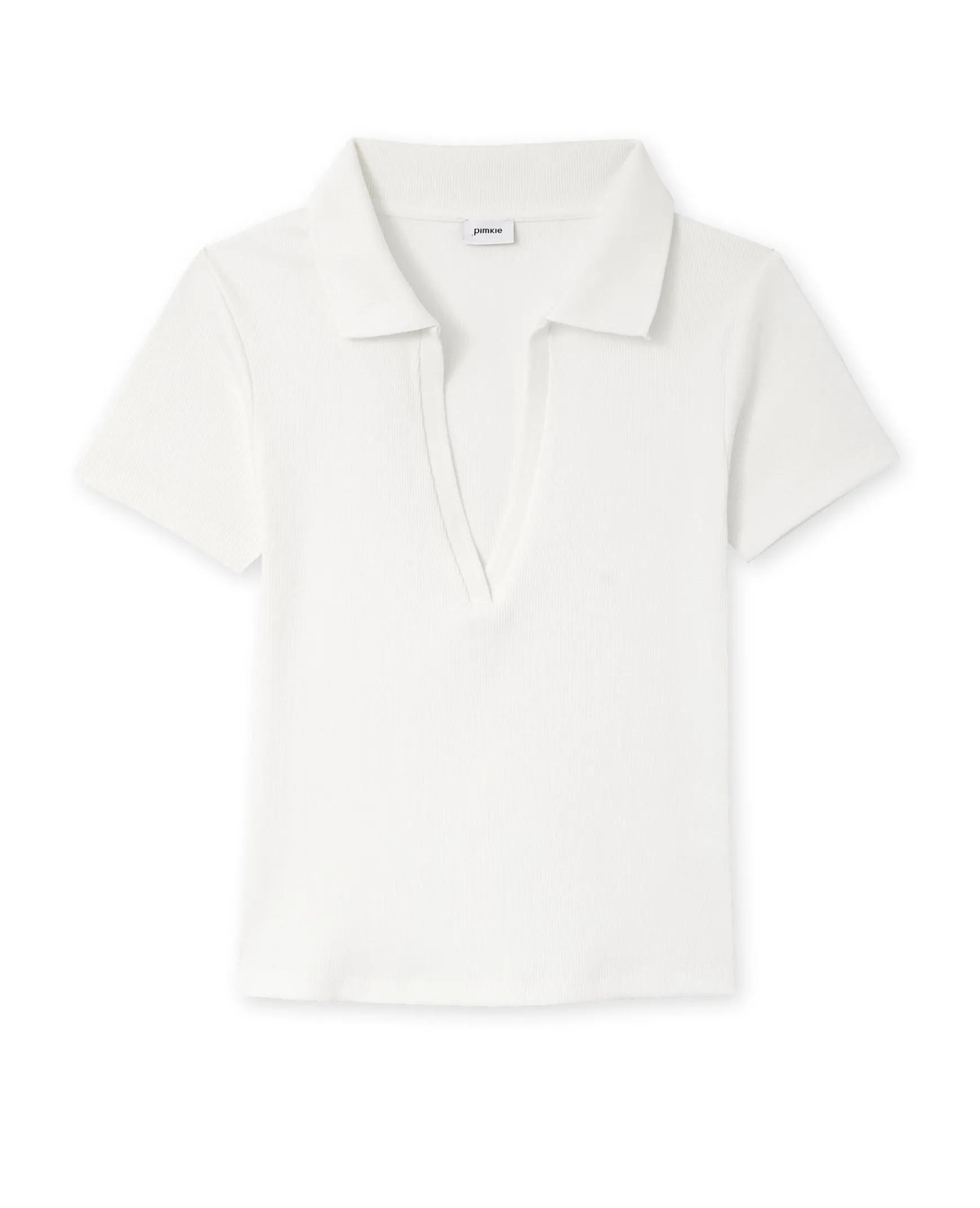 Pimkie Toute La Collection|T-Shirt Et Top^Top Col Polo En Maille Côtelée -