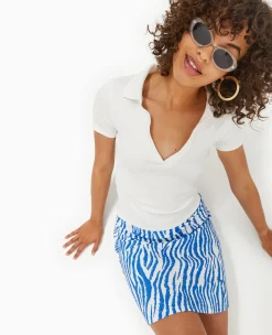 Pimkie Toute La Collection|T-Shirt Et Top^Top Col Polo En Maille Côtelée -