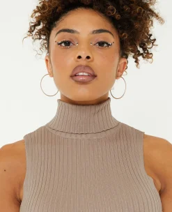 Pimkie Pimkie Positive|Pull Et Gilet^Top Col Roulé Sans Manches -