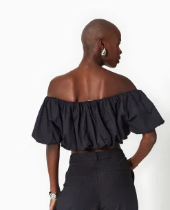 Pimkie Chemise Et Blouse|T-Shirt Et Top^Top Court Avec Encolure Bardot -