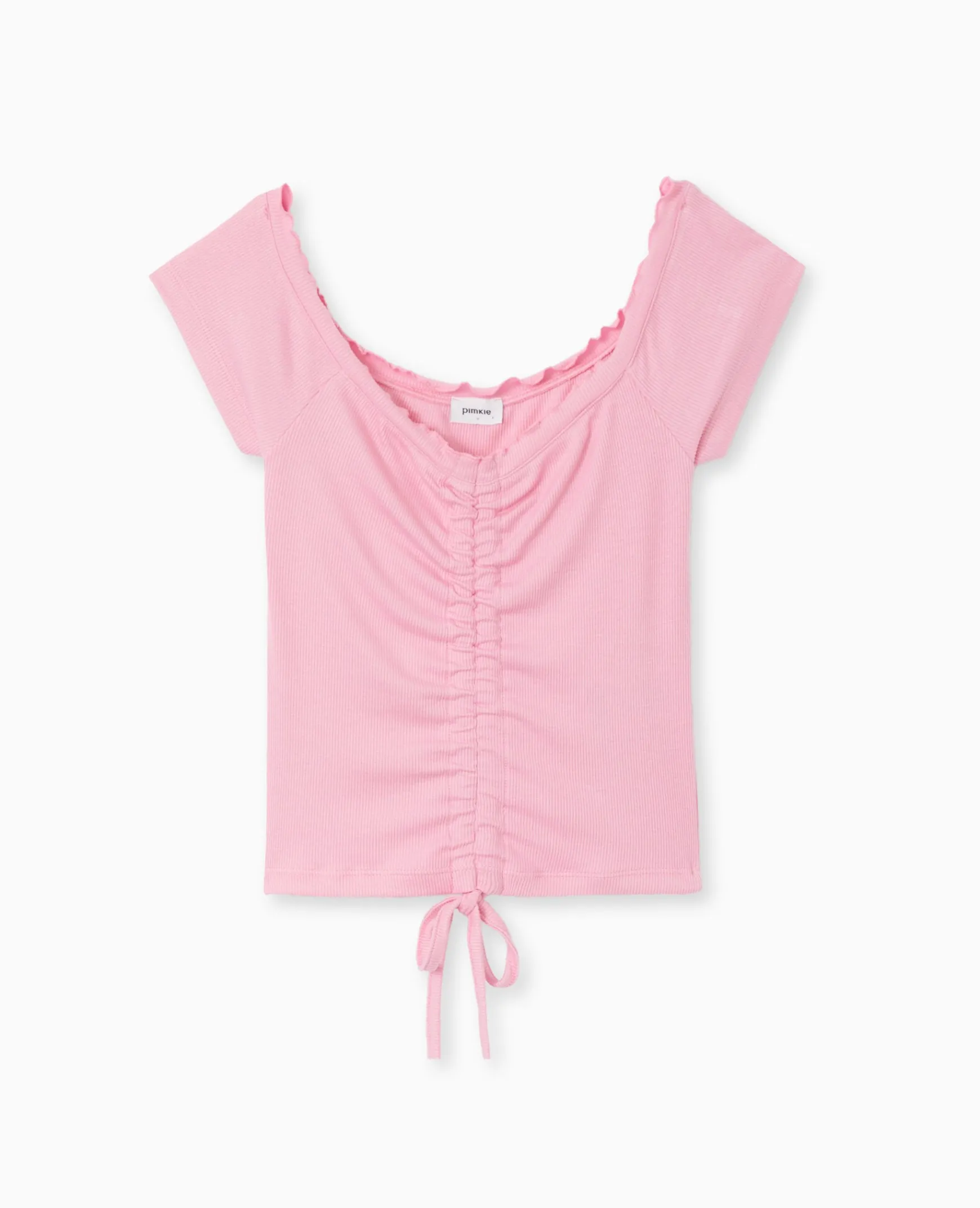 Pimkie Toute La Collection|T-Shirt Et Top^Top Court Avec Liens Coulissés -
