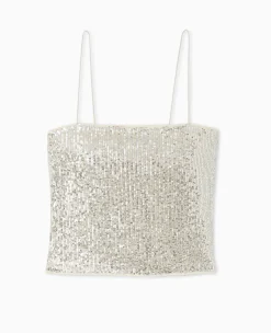 Pimkie Toute La Collection|T-Shirt Et Top^Top Court Avec Sequins -