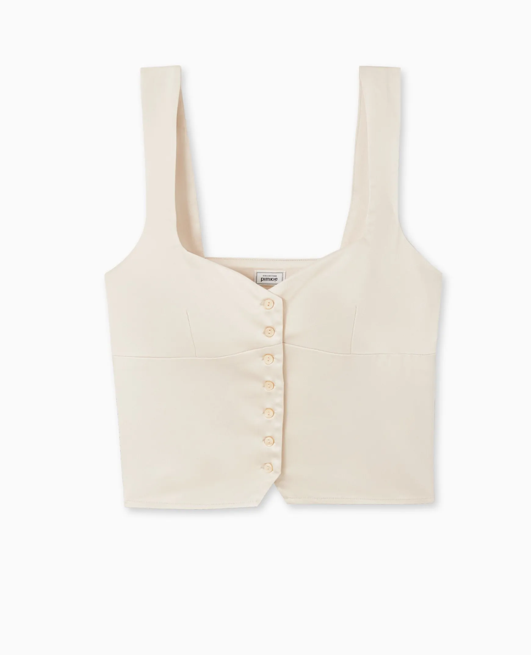 Pimkie Chemise Et Blouse|T-Shirt Et Top^Top Court Boutonné -