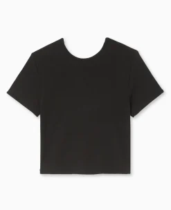 Pimkie T-Shirt Et Top^Top Court Dos Ouvert Avec Liens Coulissés -