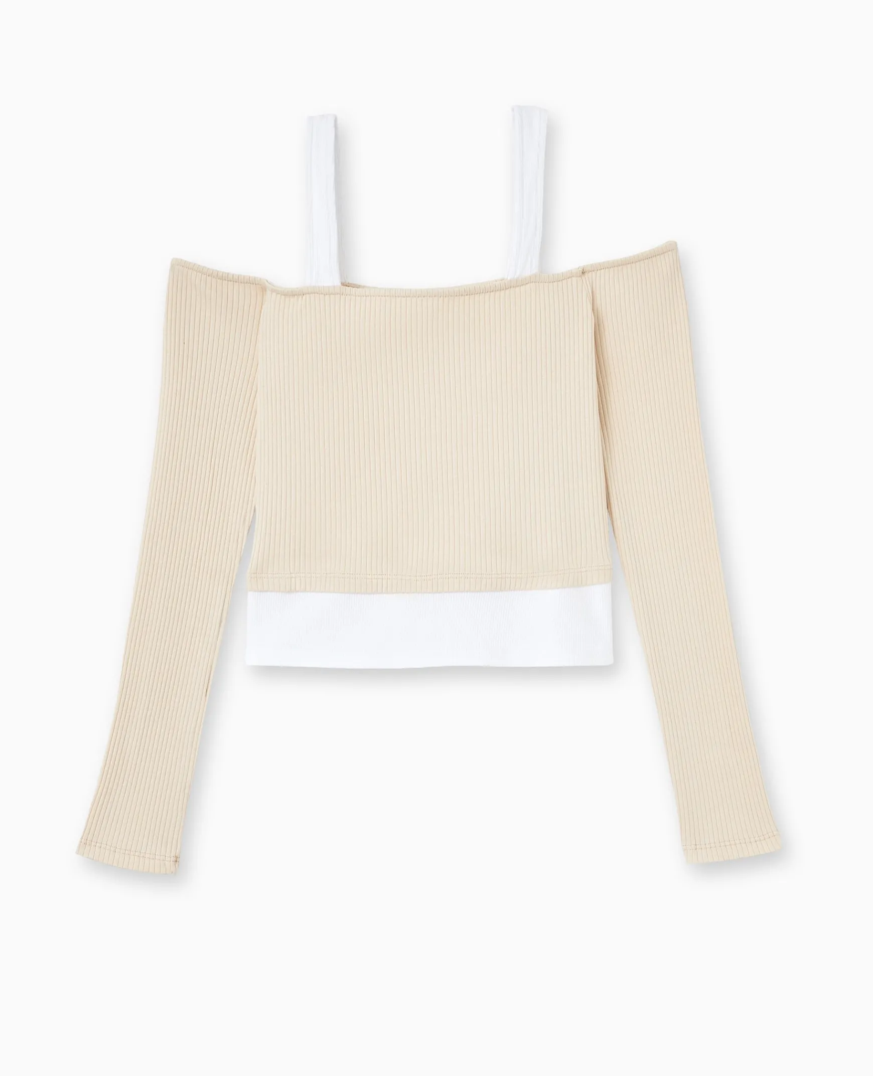 Pimkie T-Shirt Et Top^Top Court Effet 2 En 1 -