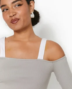 Pimkie T-Shirt Et Top^Top Court Effet 2 En 1 -