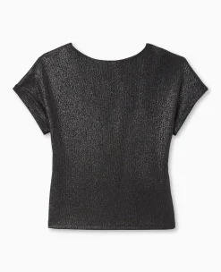 Pimkie T-Shirt Et Top^Top Court En Maille Brillante Avec Dos Ouvert -
