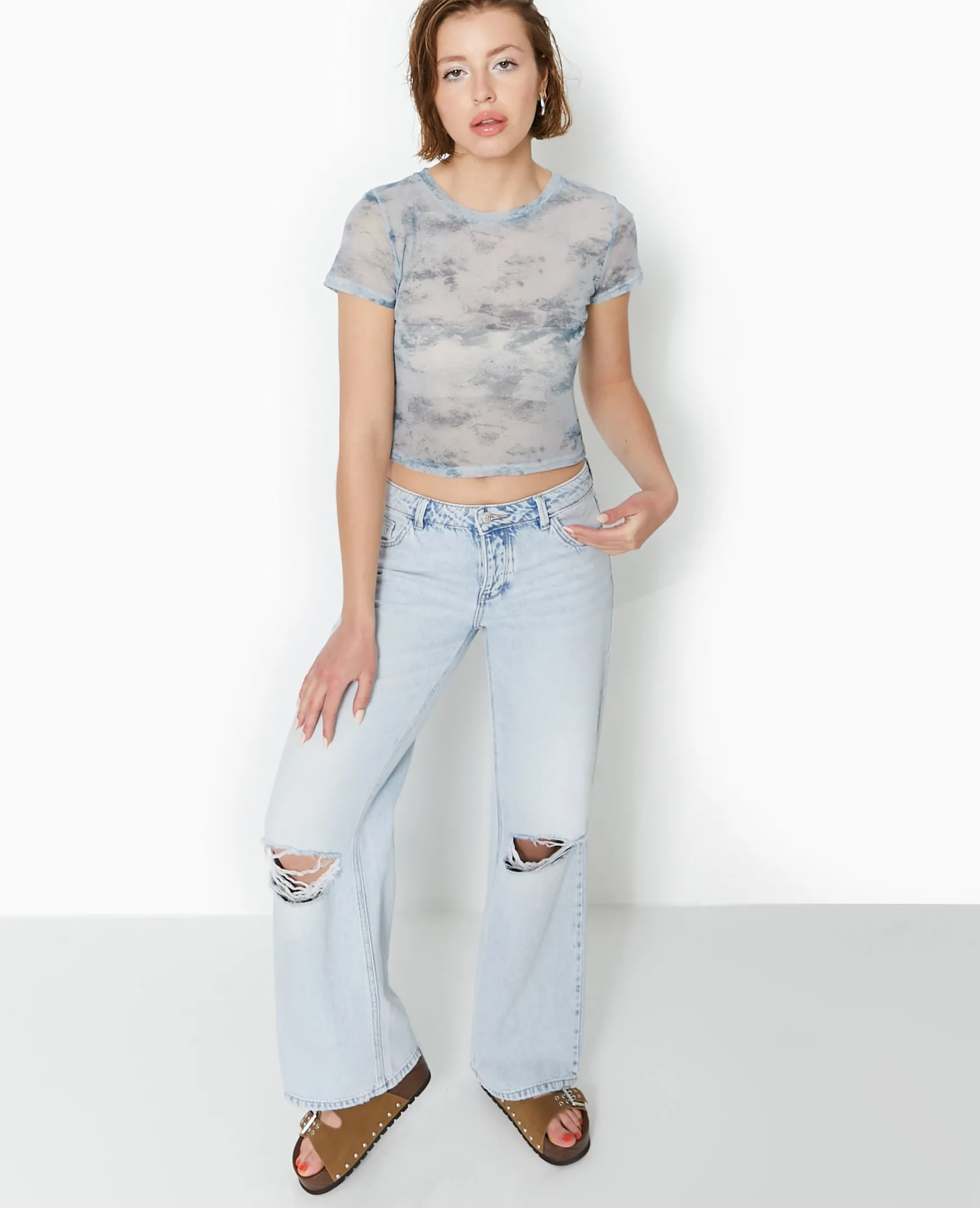 Pimkie Toute La Collection|T-Shirt Et Top^Top Court En Mesh -