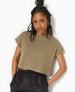 Pimkie T-Shirt Et Top^Top Court Sans Manches En Maille Ajourée -