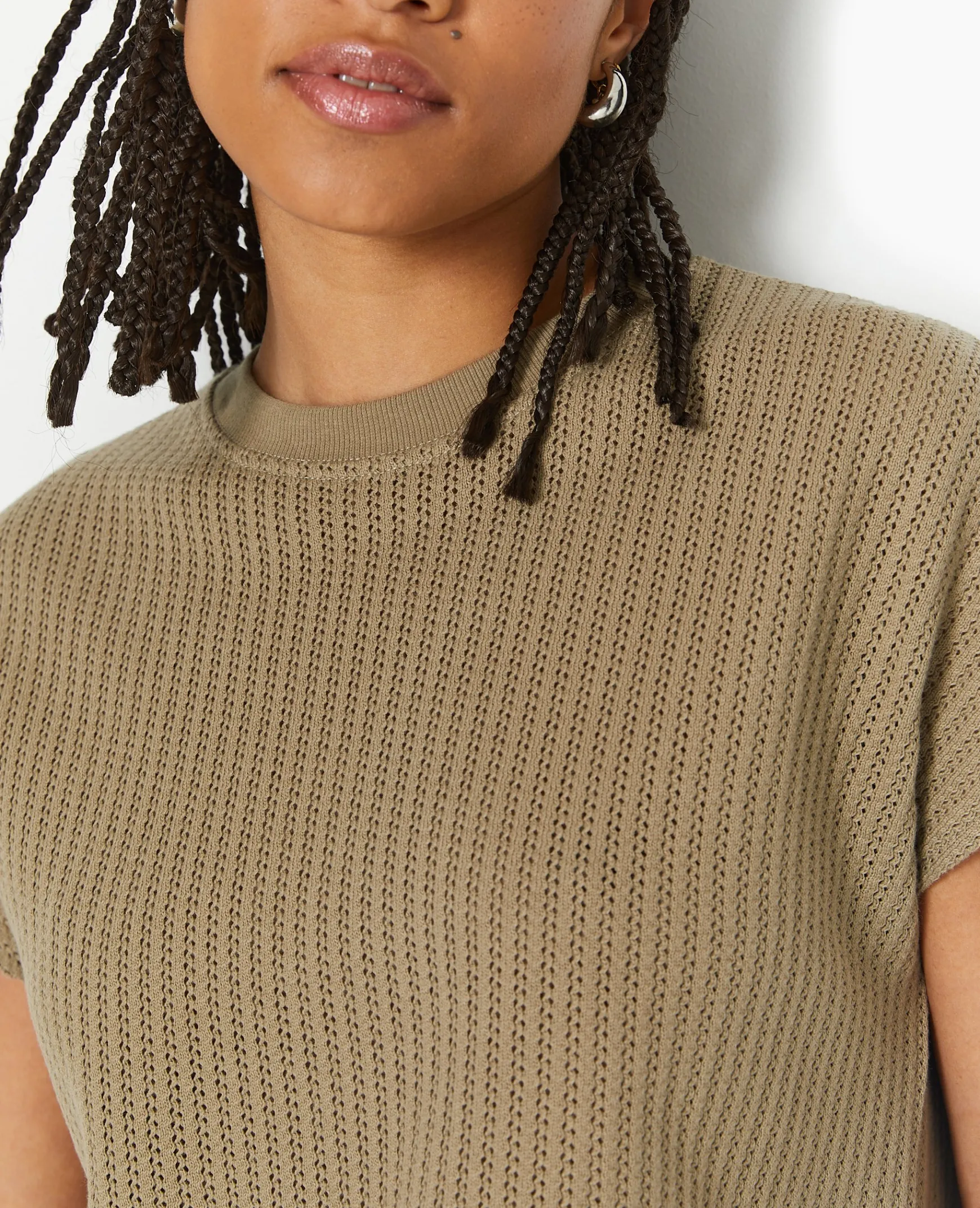 Pimkie T-Shirt Et Top^Top Court Sans Manches En Maille Ajourée -