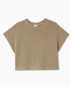 Pimkie T-Shirt Et Top^Top Court Sans Manches En Maille Ajourée -