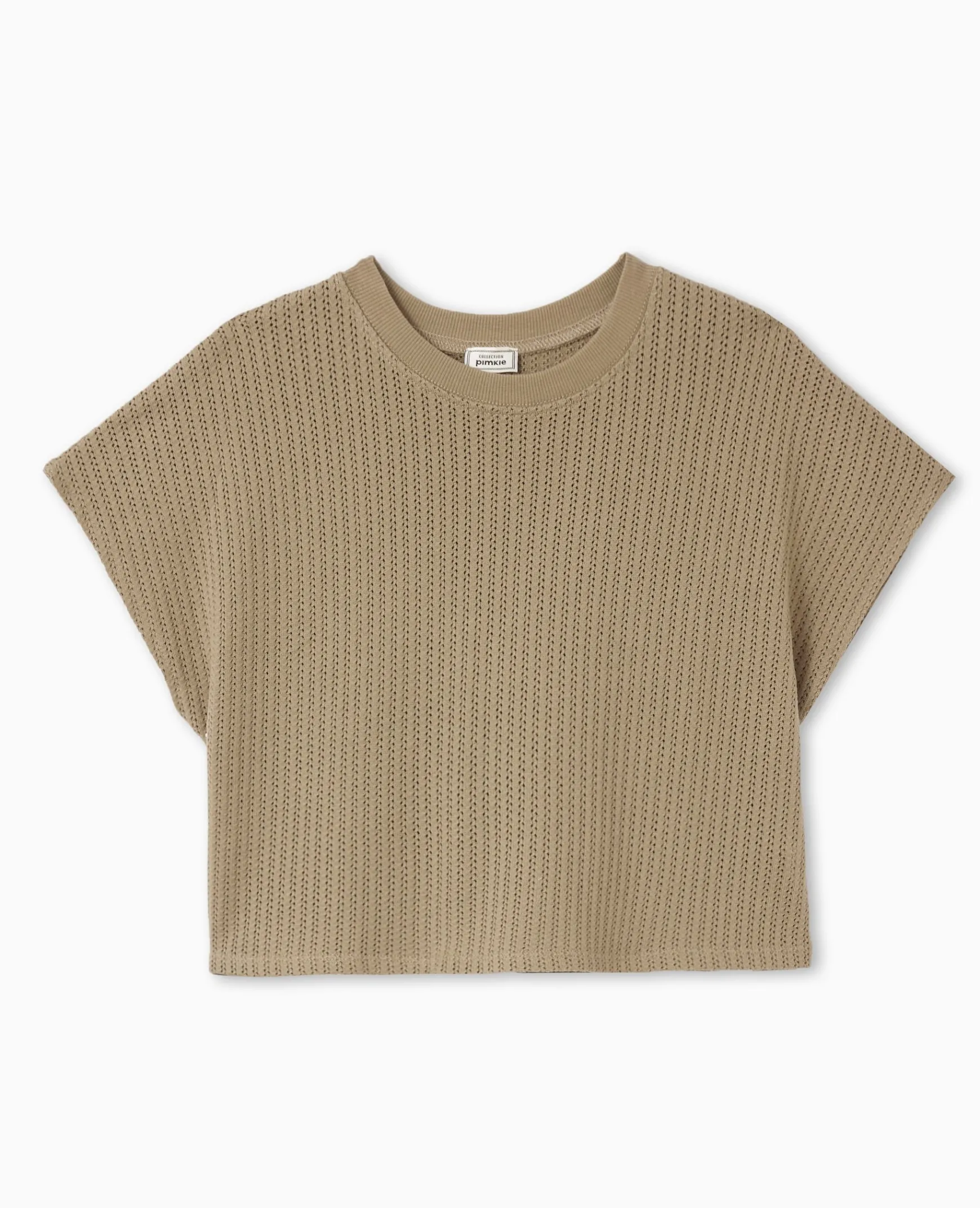 Pimkie T-Shirt Et Top^Top Court Sans Manches En Maille Ajourée -