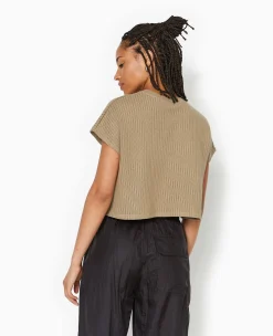 Pimkie T-Shirt Et Top^Top Court Sans Manches En Maille Ajourée -