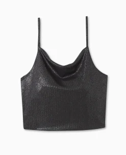 Pimkie T-Shirt Et Top^Top Cropped Dos-nu Avec Lurex -