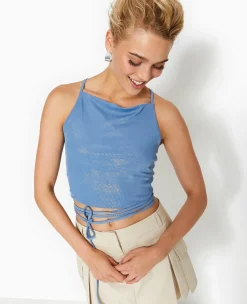 Pimkie T-Shirt Et Top^Top Cropped Dos-nu Avec Lurex -