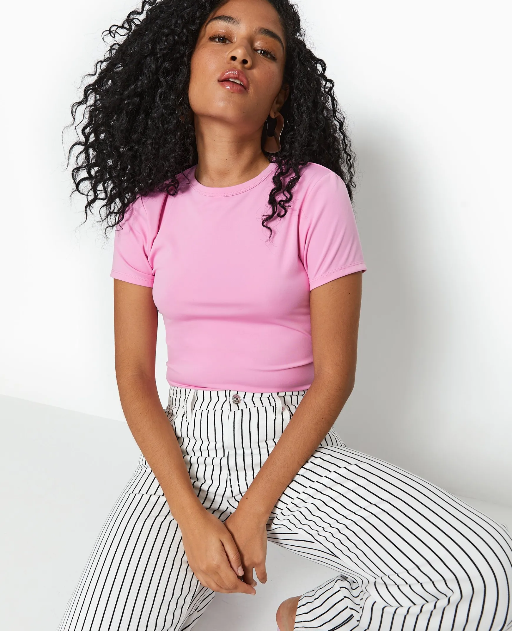 Pimkie T-Shirt Et Top^Top Dos-nu Avec Pan Twisté -