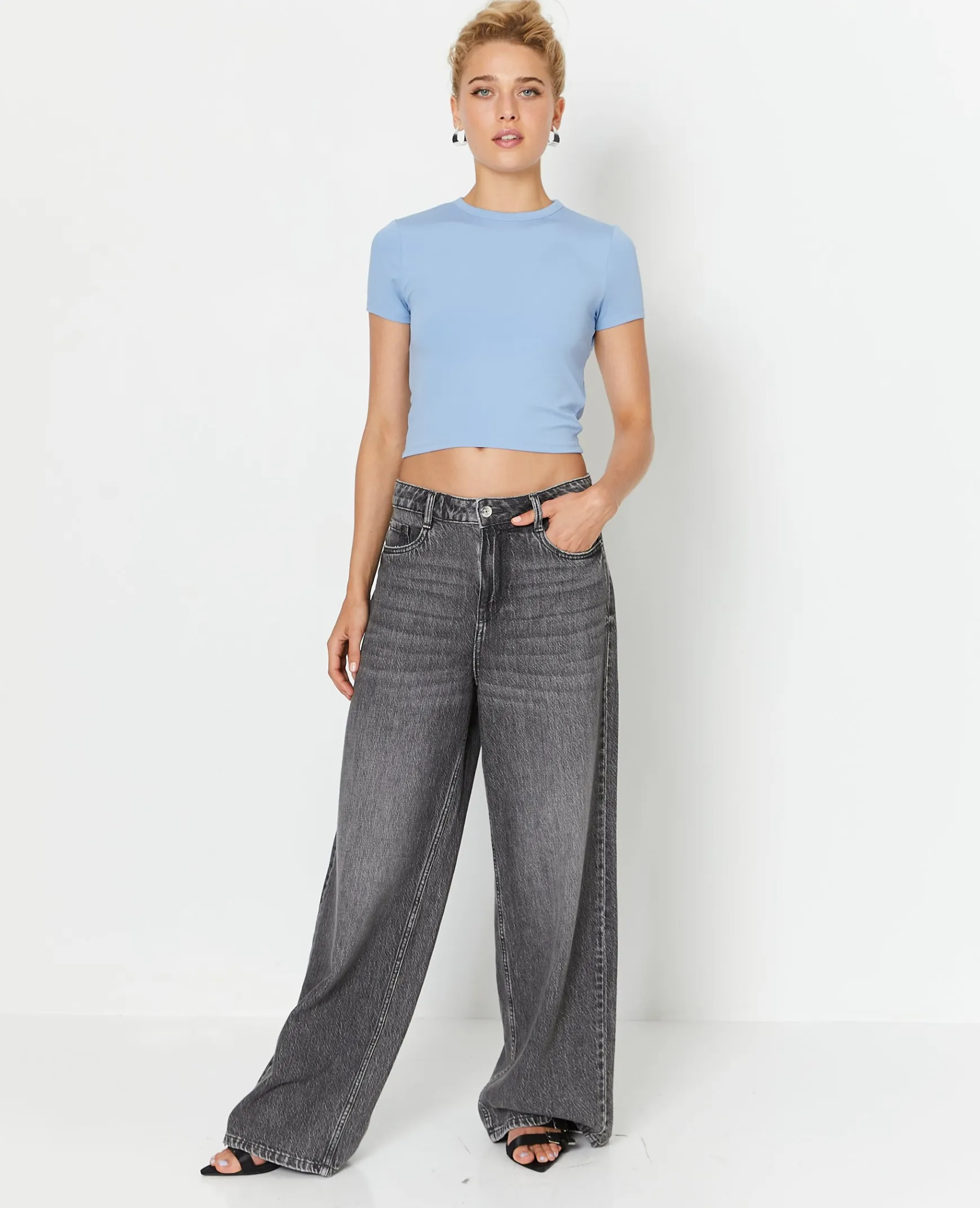 Pimkie T-Shirt Et Top^Top Dos-nu Avec Pan Twisté -