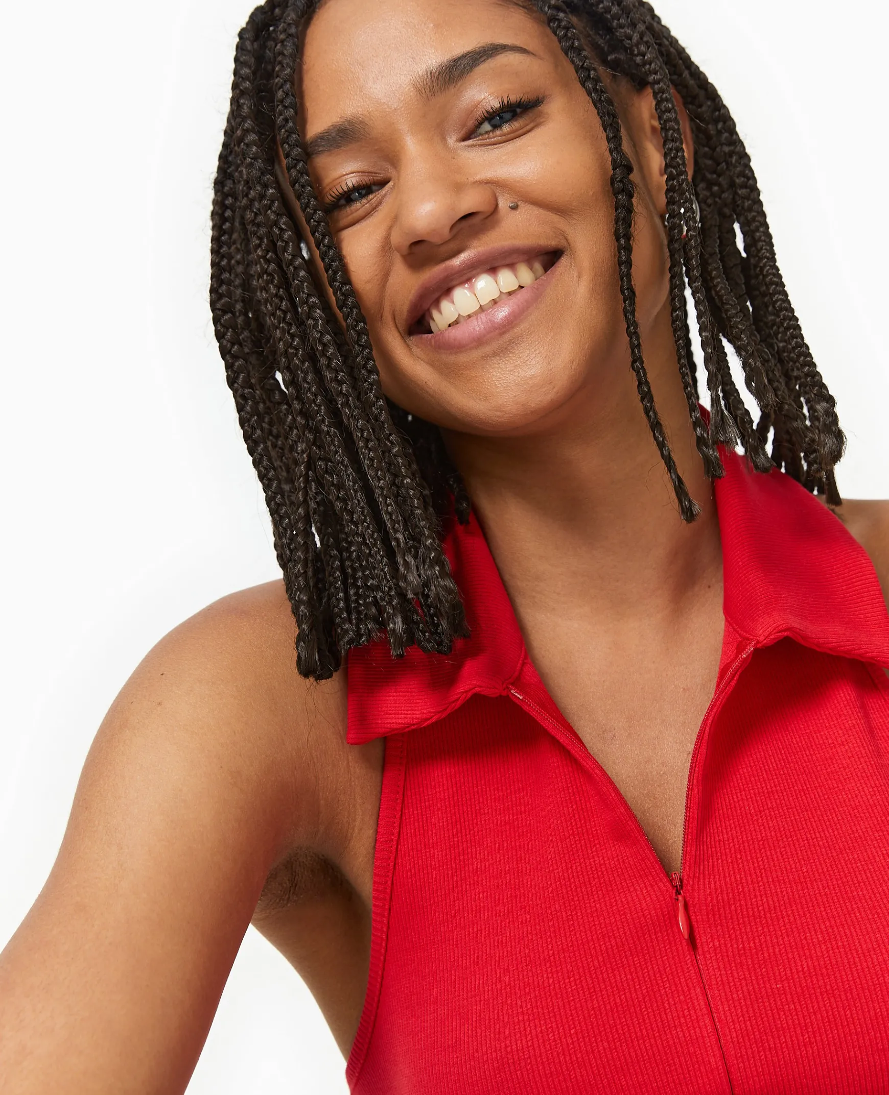 Pimkie Toute La Collection|T-Shirt Et Top^Top Dos-nu Col Polo Zippé -
