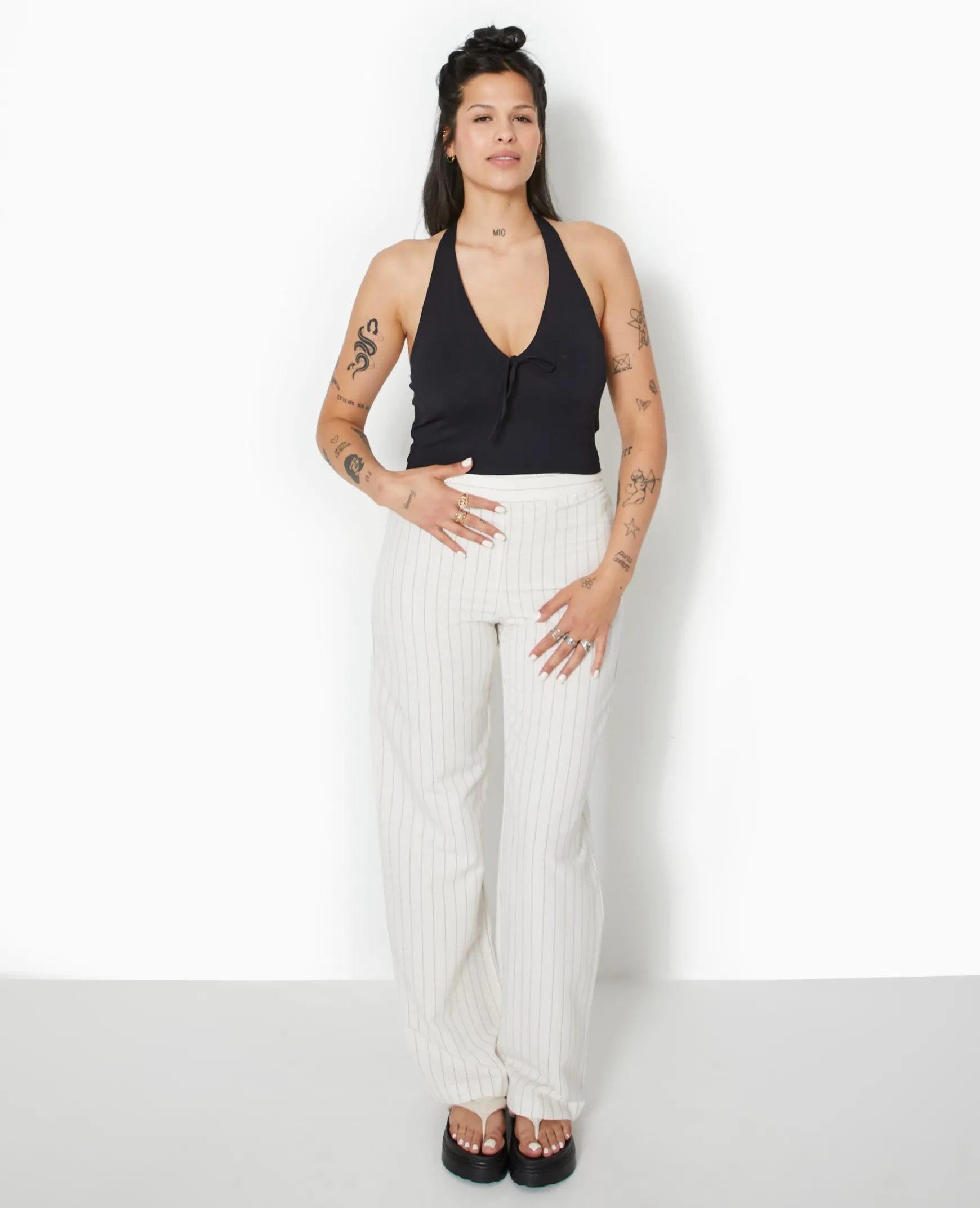 Pimkie T-Shirt Et Top^Top Dos-nu Court Avec Nœud à L'encolure -