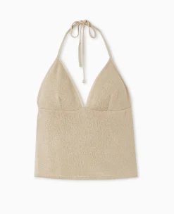 Pimkie T-Shirt Et Top^Top Dos-nu En Maille Rustique -