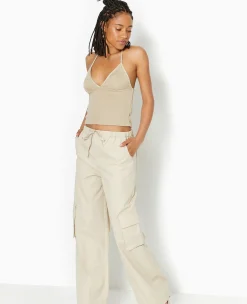Pimkie T-Shirt Et Top^Top Dos-nu En Maille Rustique -