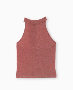 Pimkie Toute La Collection|T-Shirt Et Top^Top Dos-nu Tour De Cou Avec Lurex -