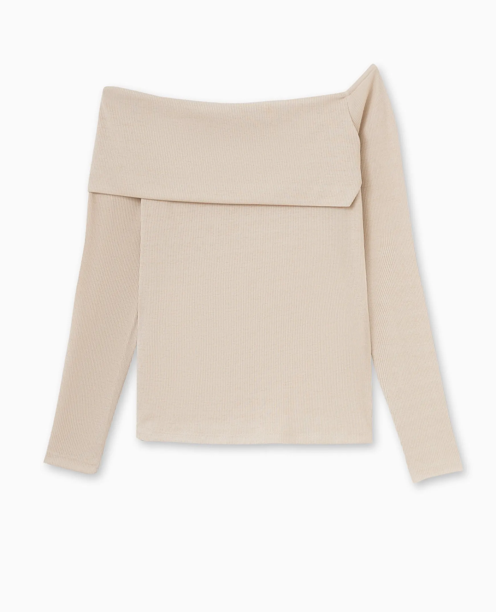 Pimkie Pull Et Gilet|T-Shirt Et Top^Top En Maille Côtelée Encolure Bardot -