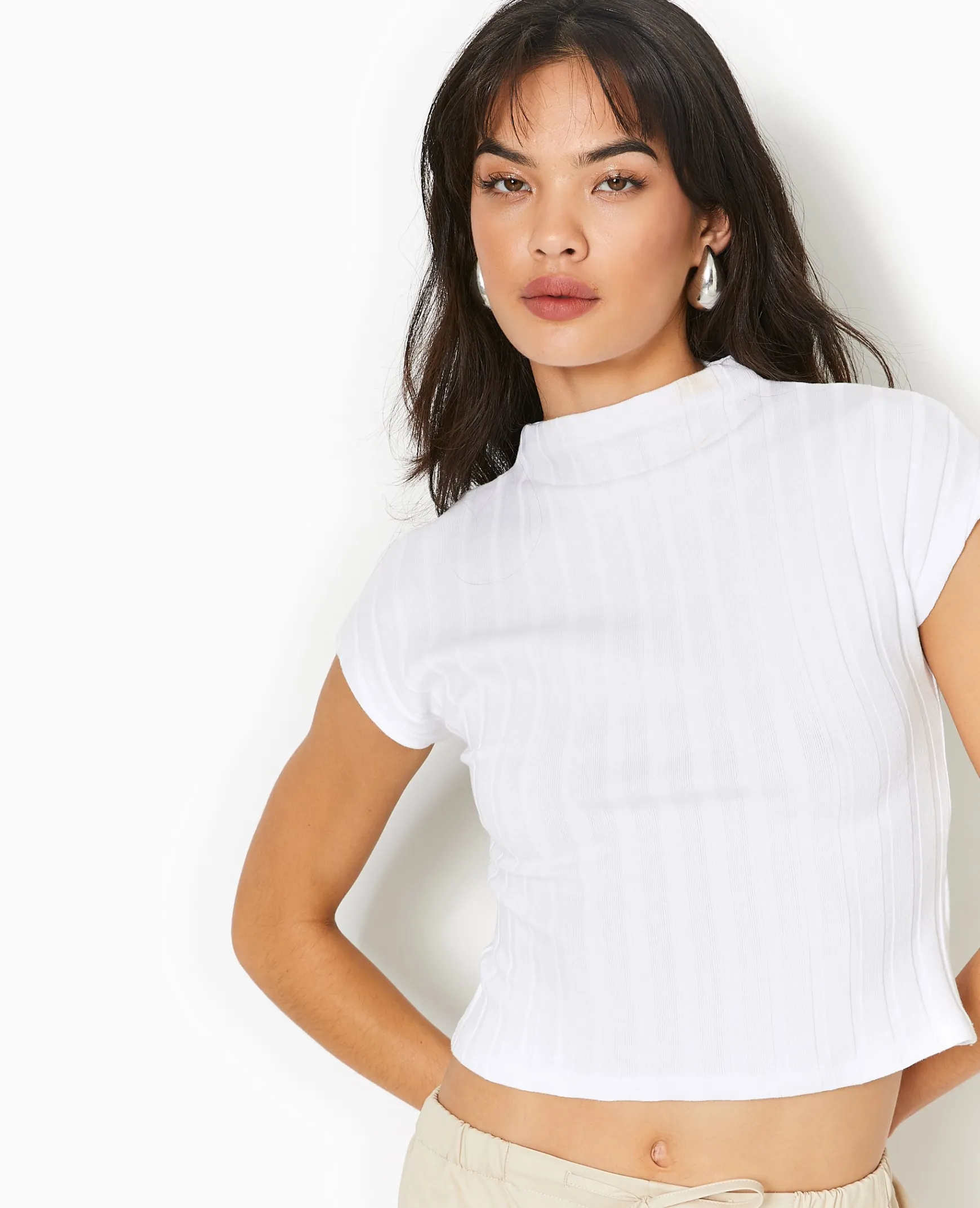 Pimkie T-Shirt Et Top^Top En Maille Côtes Plates -