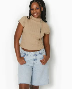 Pimkie T-Shirt Et Top^Top En Maille Côtes Plates -