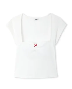 Pimkie Toute La Collection|T-Shirt Et Top^Top Maille Fantaisie Avec Nœud Contrasté -