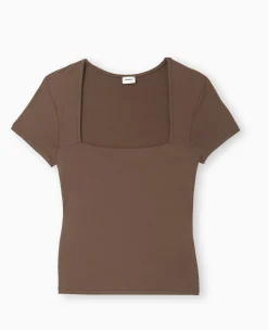 Pimkie Toute La Collection|T-Shirt Et Top^Top Manches Courtes Encolure Carrée -