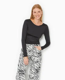 Pimkie Toute La Collection|T-Shirt Et Top^Top Manches Longues Dos-nu Avec Sangles -