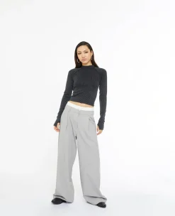 Pimkie Pull Et Gilet|T-Shirt Et Top^Top Manches Longues En Maille Côtelée Effet Rayé -