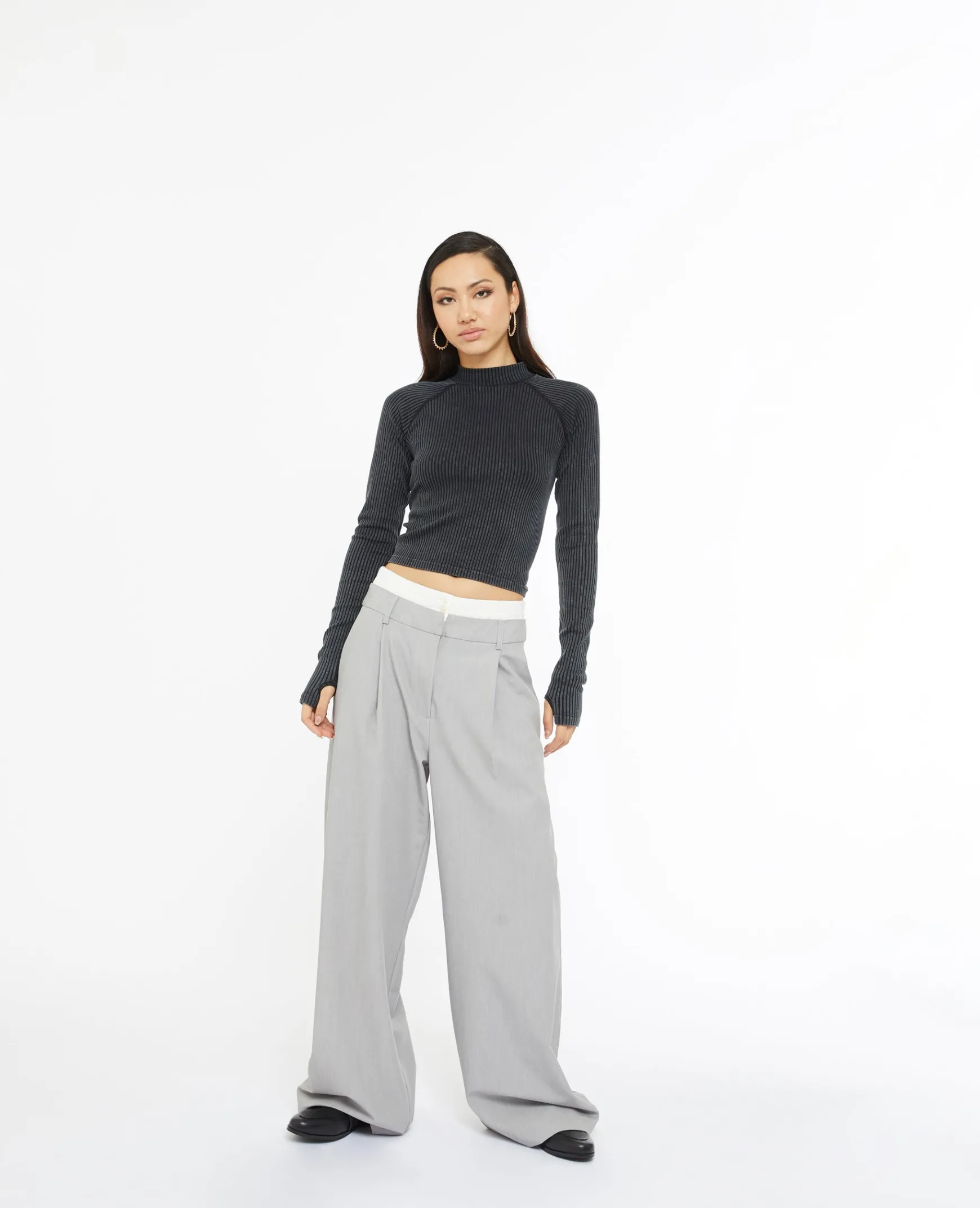 Pimkie Pull Et Gilet|T-Shirt Et Top^Top Manches Longues En Maille Côtelée Effet Rayé -