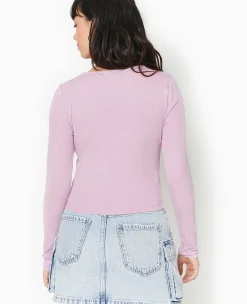 Pimkie T-Shirt Et Top^Top Manches Longues En Maille Côtelée -