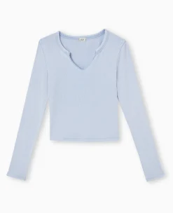 Pimkie T-Shirt Et Top^Top Manches Longues En Maille Côtelée -