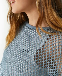 Pimkie Pull Et Gilet|T-Shirt Et Top^Top Manches Longues En Maille Filet -